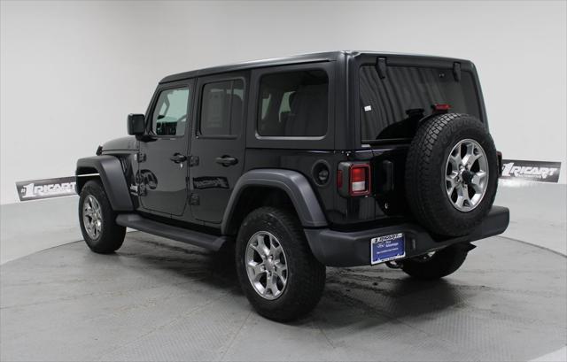 used 2020 Jeep Wrangler Unlimited car, priced at $32,446