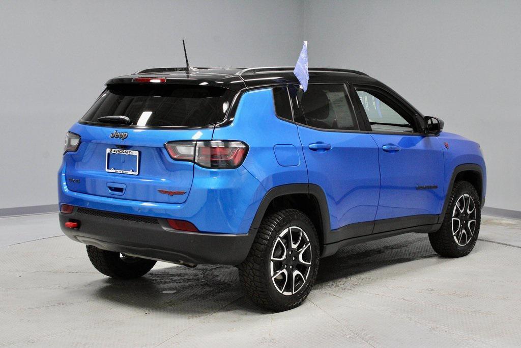 used 2024 Jeep Compass car, priced at $23,945