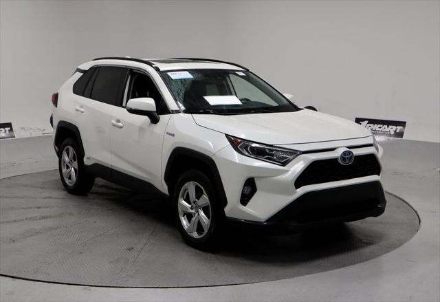 used 2021 Toyota RAV4 Hybrid car, priced at $23,415