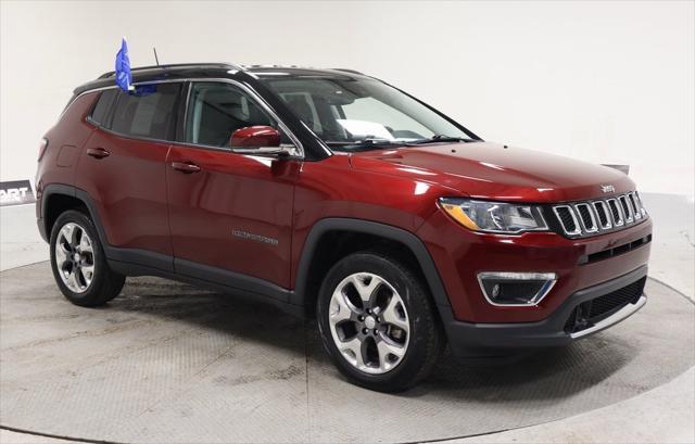 used 2021 Jeep Compass car, priced at $21,527