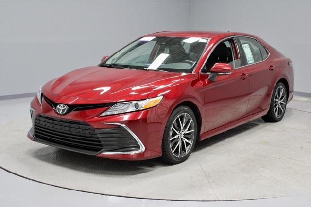 used 2021 Toyota Camry car, priced at $18,423