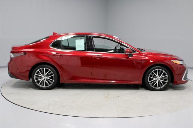 used 2021 Toyota Camry car, priced at $18,423
