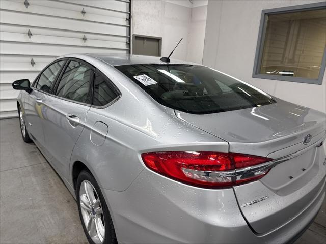 used 2018 Ford Fusion Hybrid car, priced at $13,135