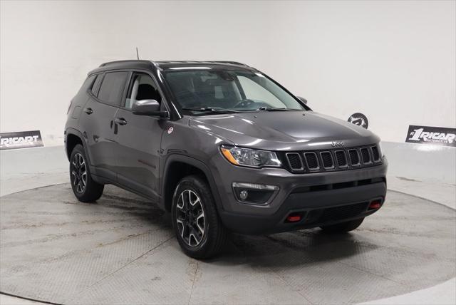 used 2021 Jeep Compass car, priced at $17,191