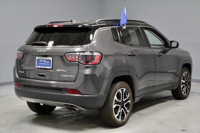 used 2022 Jeep Compass car, priced at $20,491