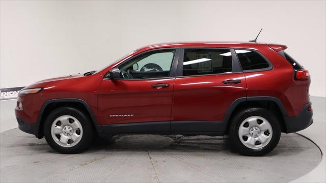 used 2017 Jeep Cherokee car, priced at $14,060