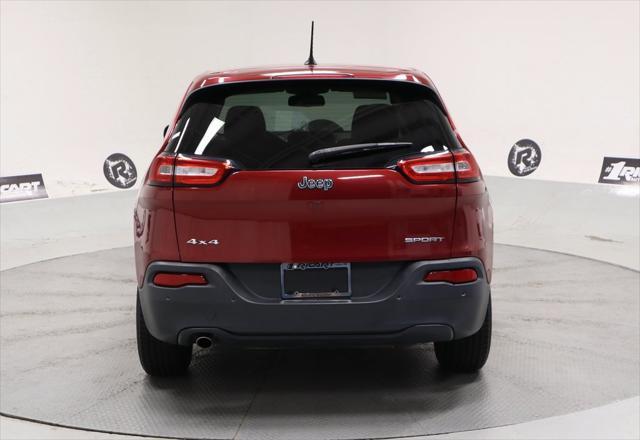 used 2017 Jeep Cherokee car, priced at $14,060