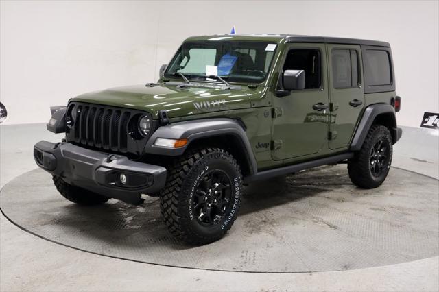 used 2023 Jeep Wrangler car, priced at $34,518