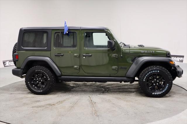 used 2023 Jeep Wrangler car, priced at $34,518