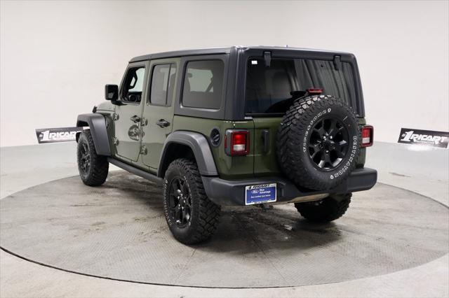 used 2023 Jeep Wrangler car, priced at $34,518