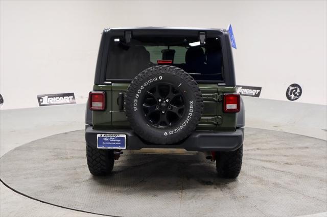 used 2023 Jeep Wrangler car, priced at $34,518