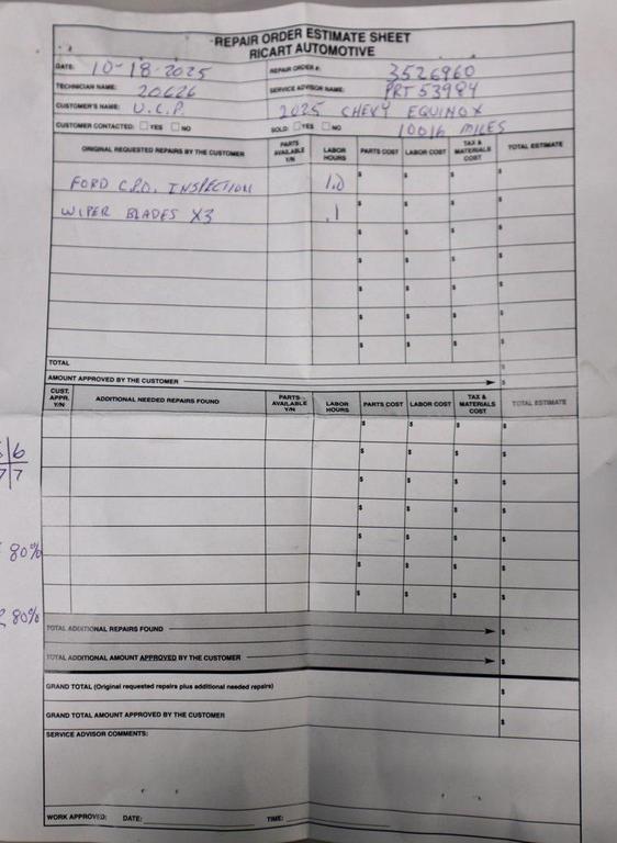 used 2025 Chevrolet Equinox EV car, priced at $30,953