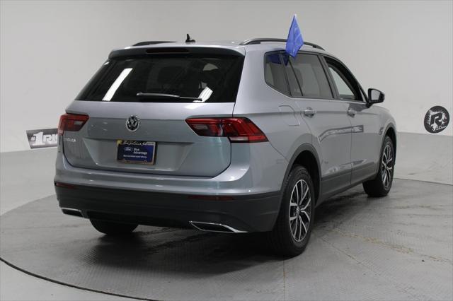 used 2021 Volkswagen Tiguan car, priced at $17,411