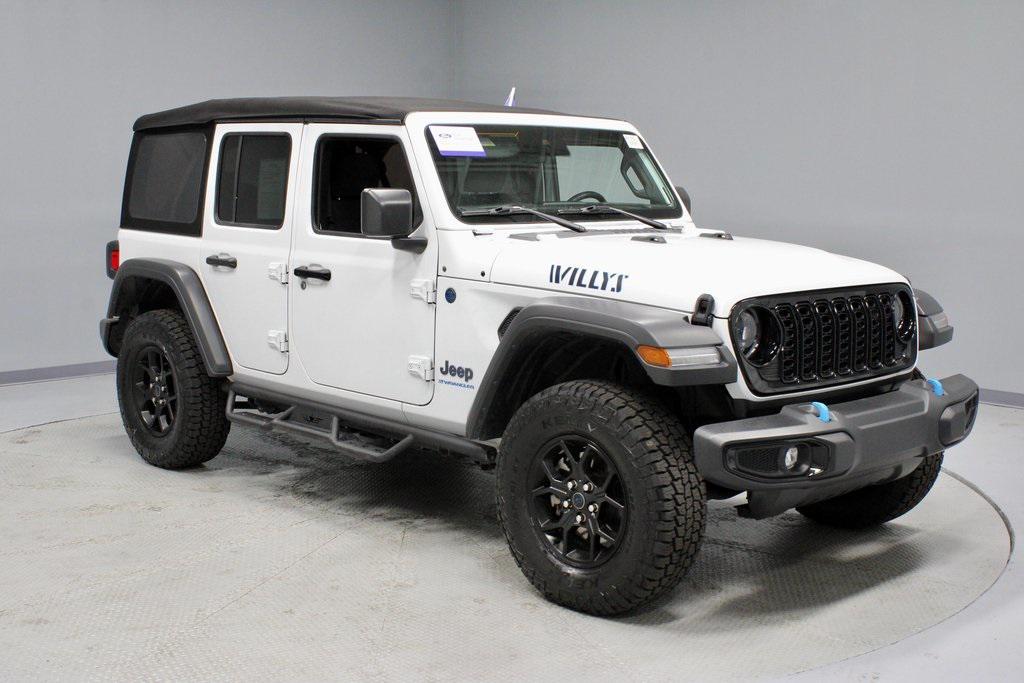 used 2024 Jeep Wrangler 4xe car, priced at $32,942
