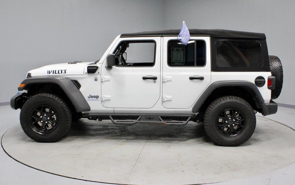 used 2024 Jeep Wrangler 4xe car, priced at $32,197