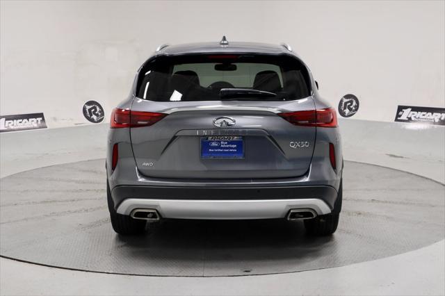 used 2021 INFINITI QX50 car, priced at $29,460