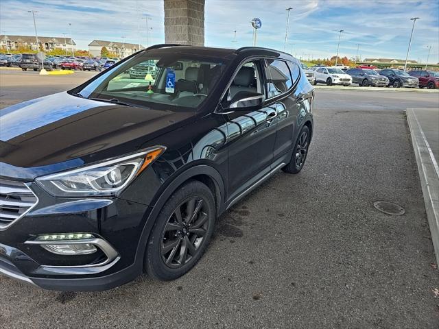 used 2017 Hyundai Santa Fe Sport car, priced at $15,973