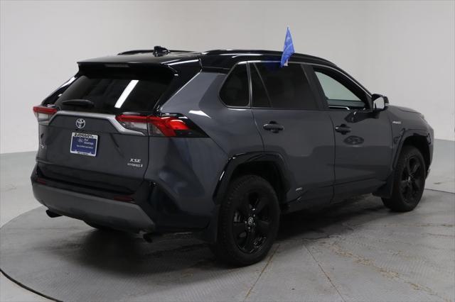 used 2021 Toyota RAV4 Hybrid car, priced at $29,849