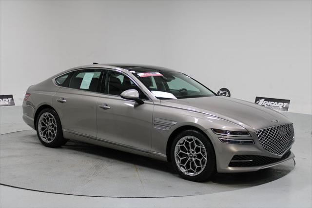 used 2021 Genesis G80 car, priced at $36,357