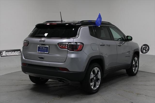 used 2021 Jeep Compass car, priced at $22,858