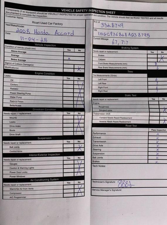 used 2008 Honda Accord car, priced at $9,760