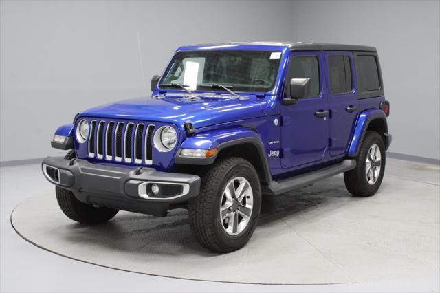used 2020 Jeep Wrangler Unlimited car, priced at $25,644