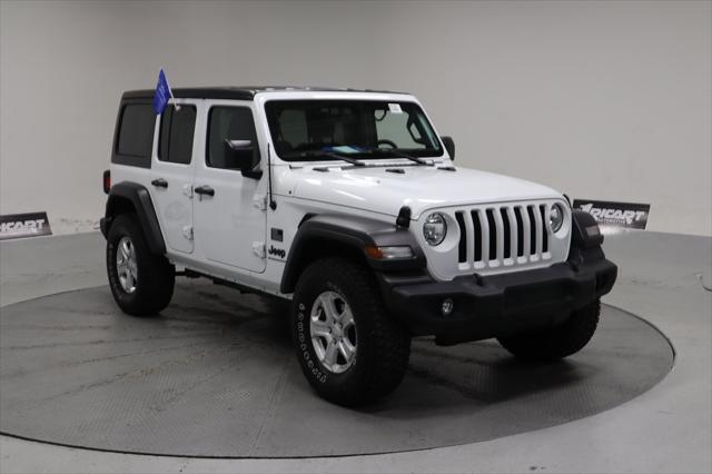 used 2023 Jeep Wrangler car, priced at $38,270