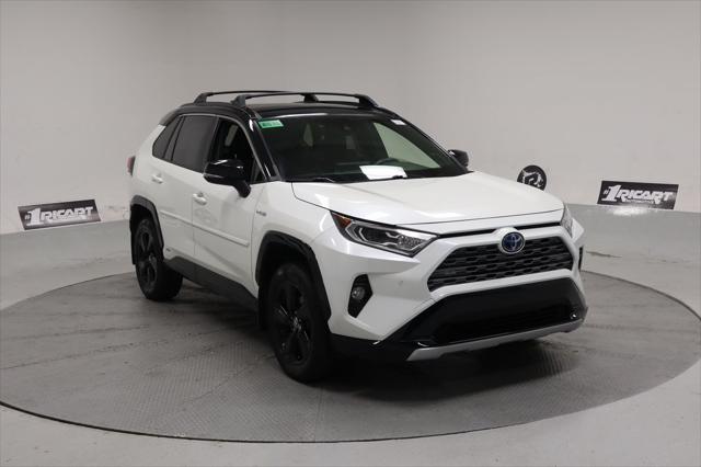 used 2020 Toyota RAV4 Hybrid car, priced at $27,397