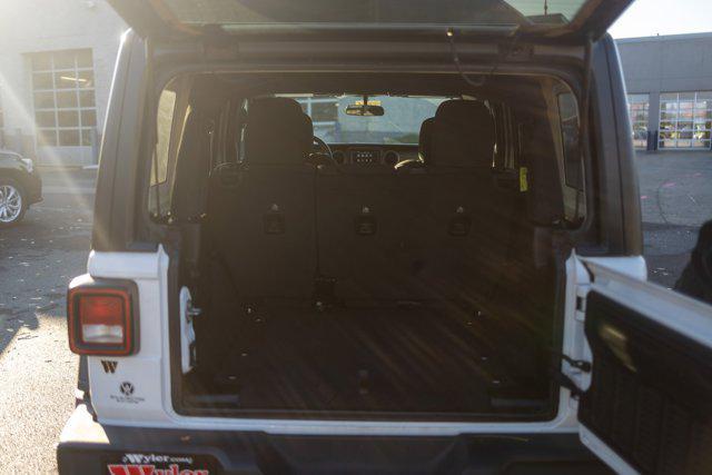 used 2021 Jeep Wrangler Unlimited car, priced at $22,894