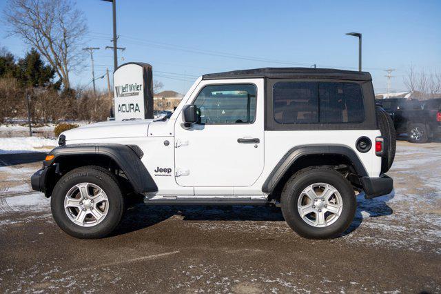 used 2022 Jeep Wrangler car, priced at $28,077