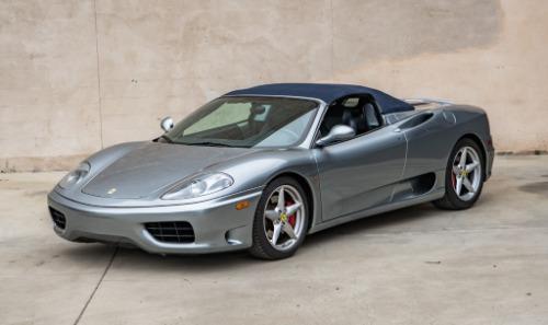 used 2001 Ferrari 360 Spider car, priced at $129,500