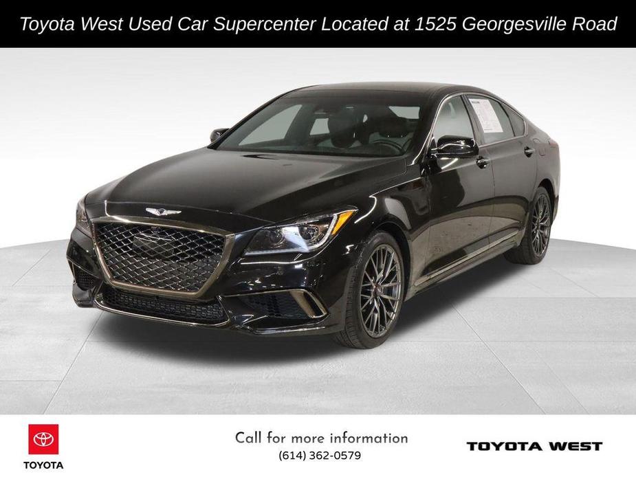 used 2018 Genesis G80 car, priced at $26,895