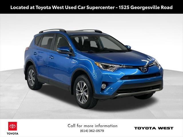used 2018 Toyota RAV4 Hybrid car, priced at $22,996