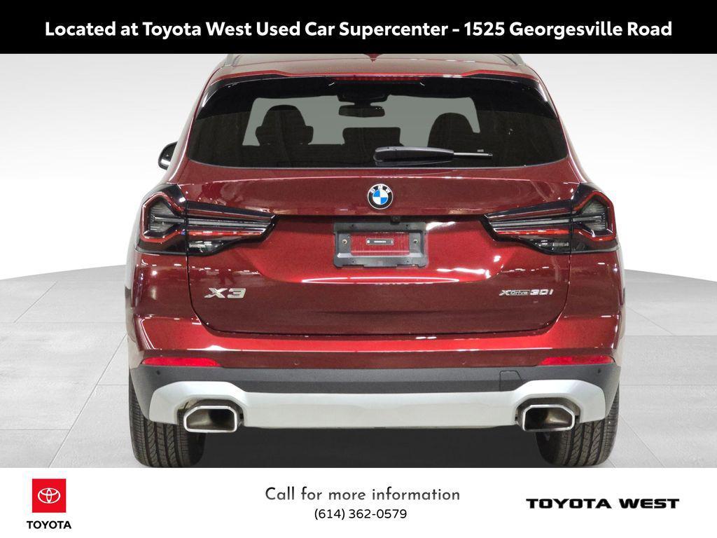 used 2024 BMW X3 car, priced at $43,495