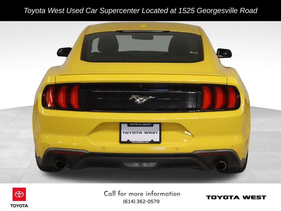 used 2018 Ford Mustang car, priced at $18,285