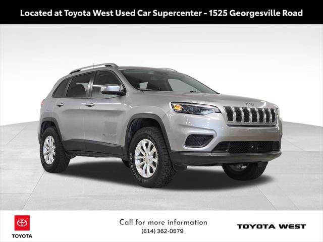 used 2021 Jeep Cherokee car, priced at $19,855