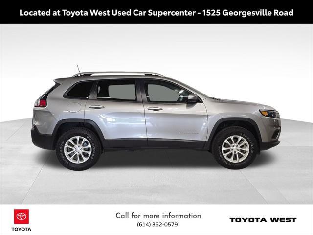 used 2021 Jeep Cherokee car, priced at $19,855