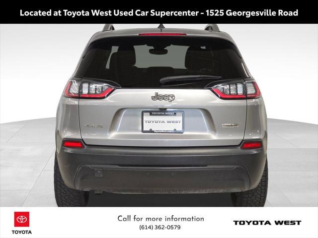 used 2021 Jeep Cherokee car, priced at $19,855