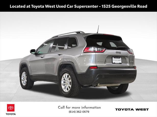 used 2021 Jeep Cherokee car, priced at $19,855