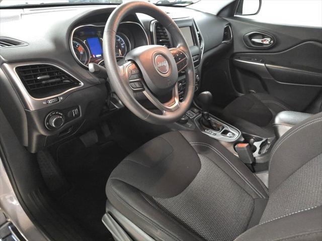 used 2021 Jeep Cherokee car, priced at $19,855