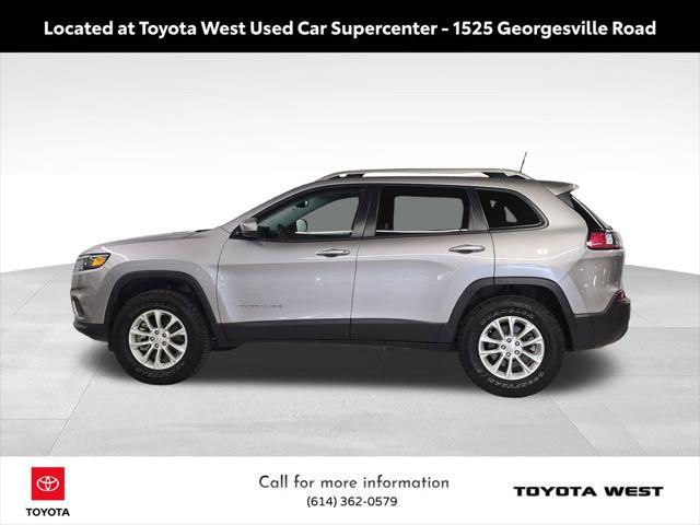 used 2021 Jeep Cherokee car, priced at $19,855