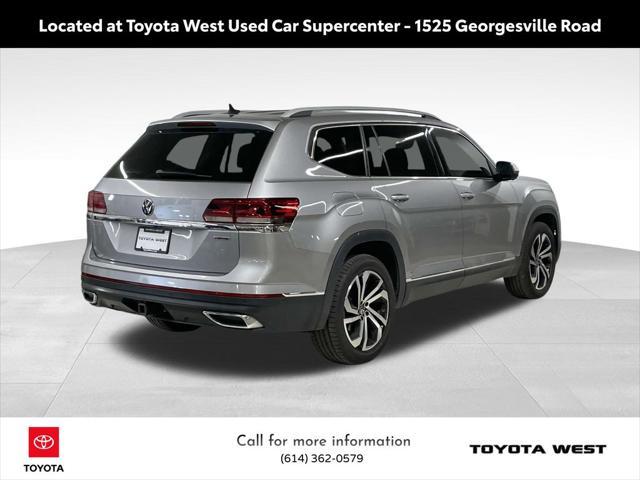 used 2021 Volkswagen Atlas car, priced at $22,379