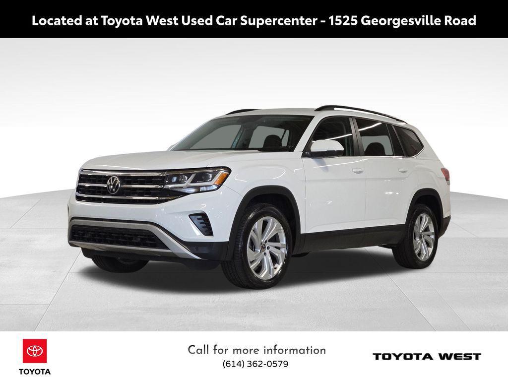 used 2021 Volkswagen Atlas car, priced at $17,200