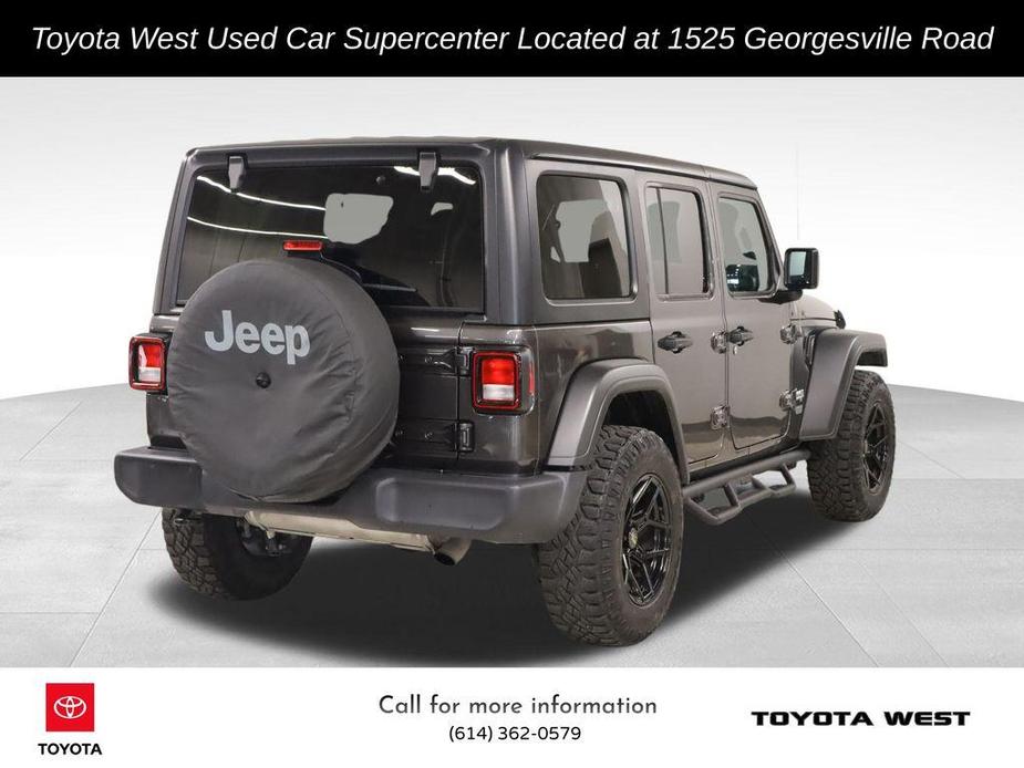 used 2021 Jeep Wrangler Unlimited car, priced at $31,795