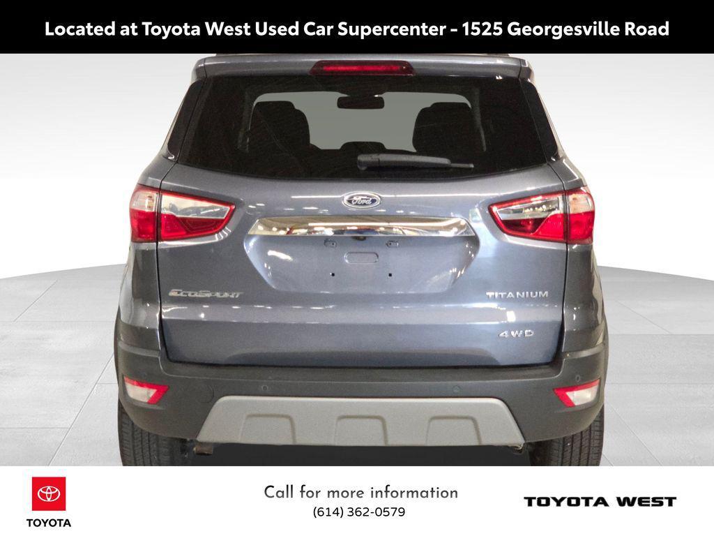 used 2020 Ford EcoSport car, priced at $16,573
