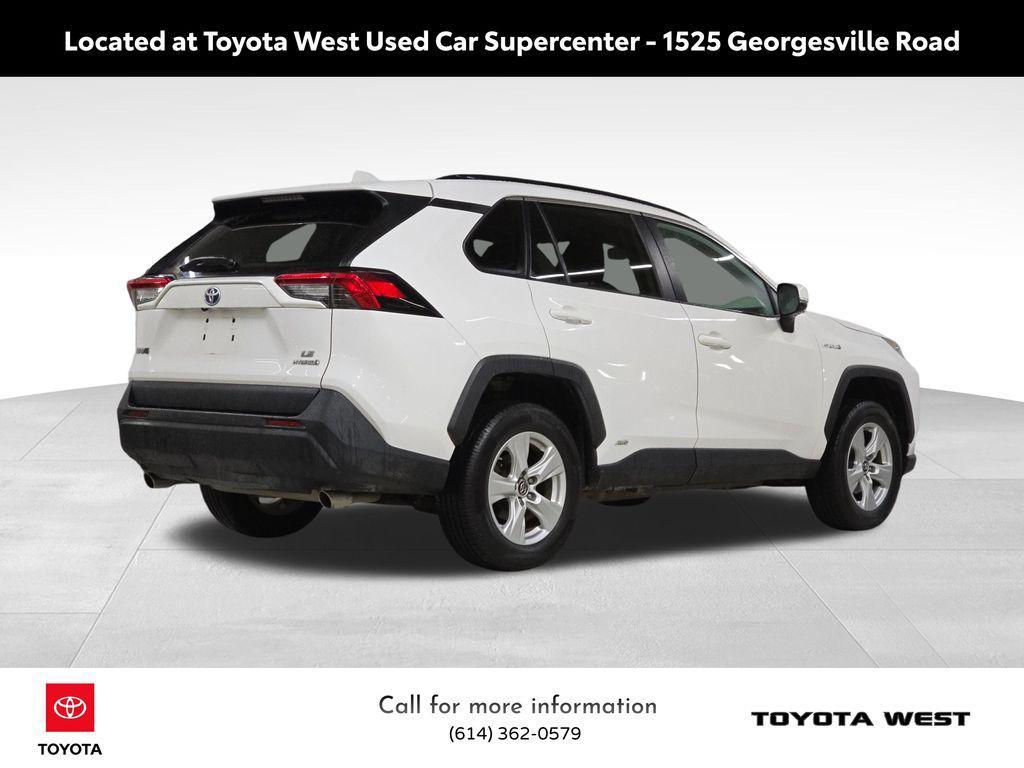 used 2021 Toyota RAV4 Hybrid car, priced at $15,961