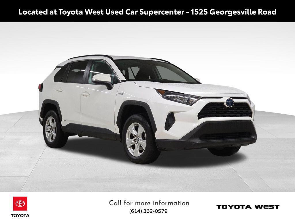 used 2021 Toyota RAV4 Hybrid car, priced at $15,961