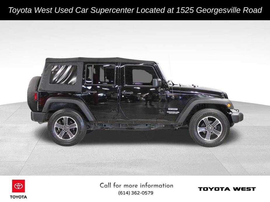 used 2015 Jeep Wrangler Unlimited car, priced at $16,995