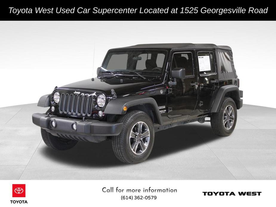 used 2015 Jeep Wrangler Unlimited car, priced at $16,995