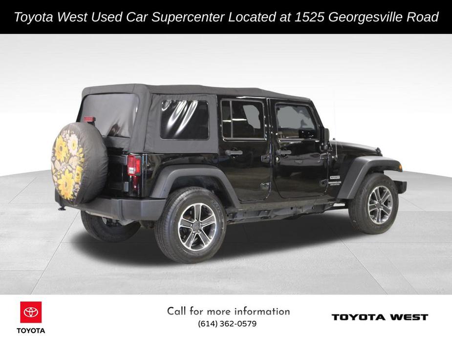 used 2015 Jeep Wrangler Unlimited car, priced at $16,995